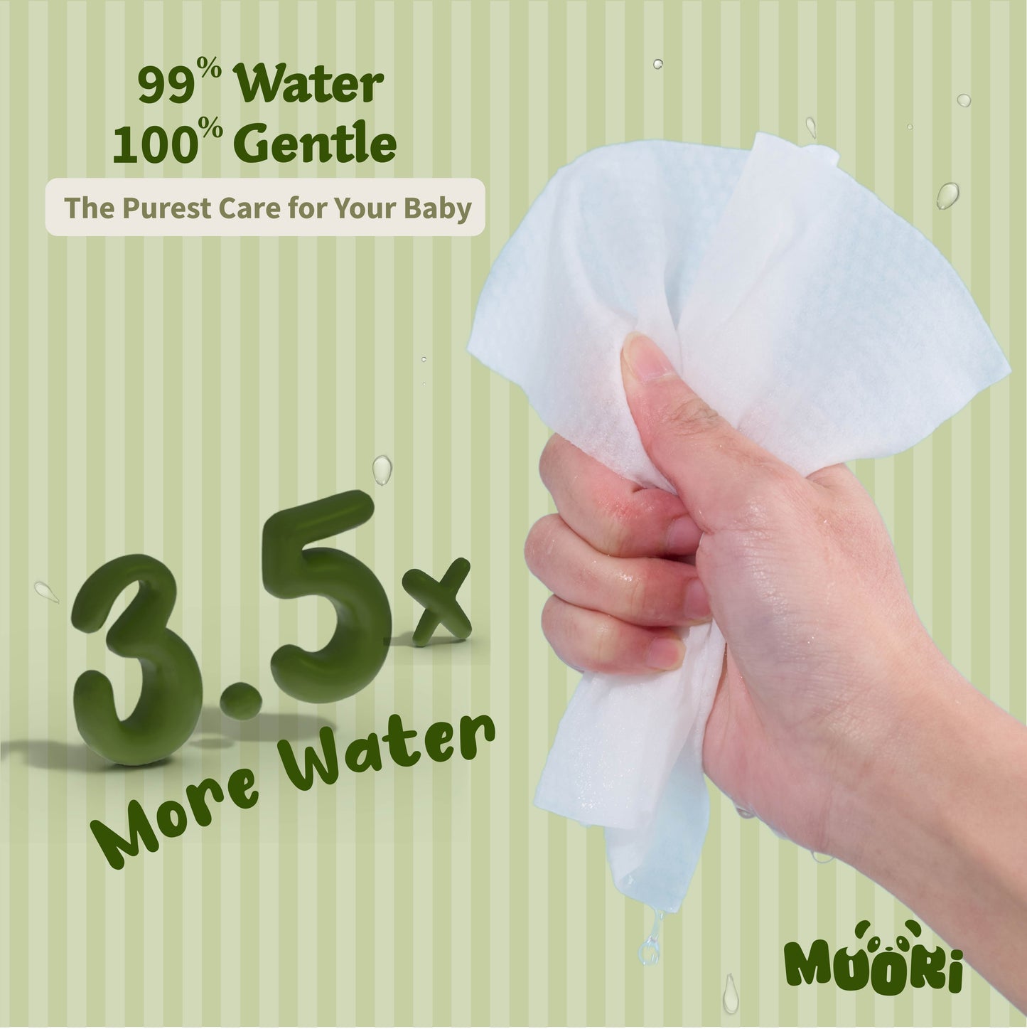Mini Sensitive Wet Wipes (8’s x 8)