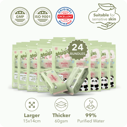 [CARTON SIZE] Mini Sensitive Wet Wipes (8’s x 192)