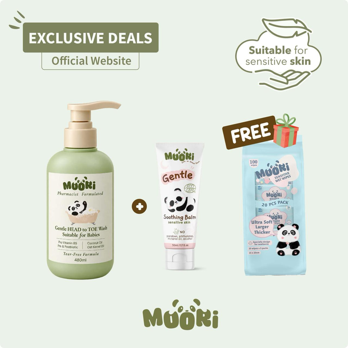 3IN1 GENTLE CARE PACK