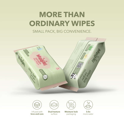 Mini Sensitive Wet Wipes (8’s x 8)
