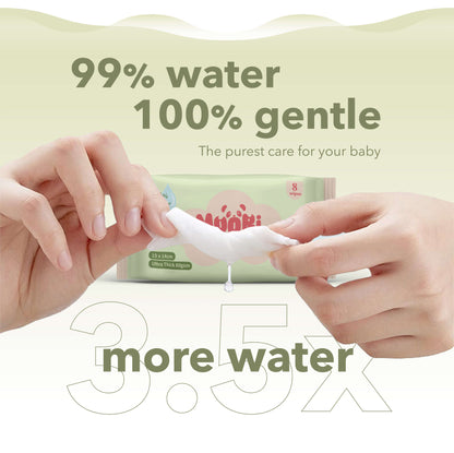 Mini Sensitive Wet Wipes (8’s x 8)