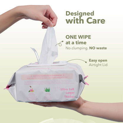 Mini Sensitive Wet Wipes (8’s x 8)
