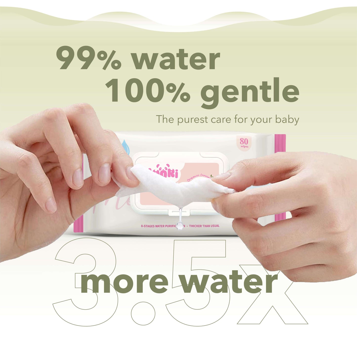 BULK PURCHASE [3 x CARTON SIZE] Upgraded Premium Sensitive Wipes (80’s x 36)