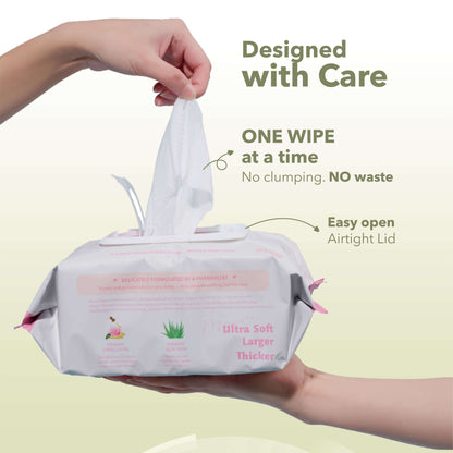 BULK PURCHASE [3 x CARTON SIZE] Upgraded Premium Sensitive Wipes (80’s x 36)
