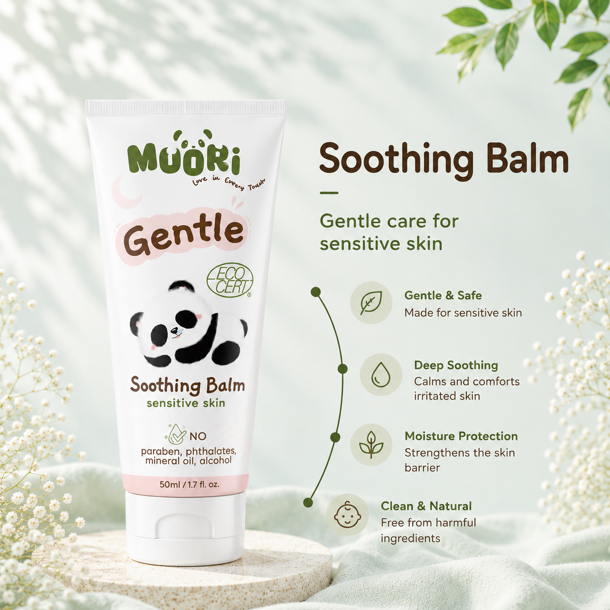 Moori Gentle Soothing Balm (30g)